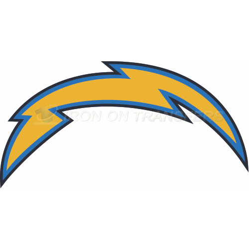 San Diego Chargers Iron-on Stickers (Heat Transfers)NO.724